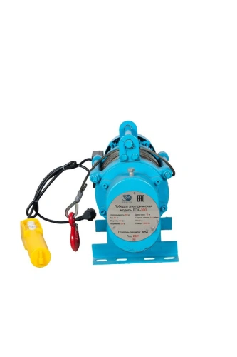 Лебедка электрическая  300 кг  70 м с канатом 220 В TOR KCD (N) по ценам производителя в Воронеже с доставкой по всей России