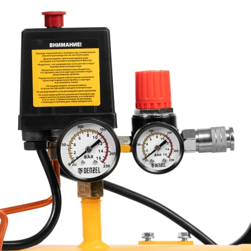 Компрессор воздушный DKV2200/100, Х-PRO 2.2 кВт, 400 л/мин, 100л Denzel по ценам производителя в Воронеже с доставкой по всей России