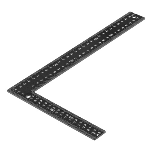 Угольник, 200 х 300 мм, алюминиевый, лазерная гравировка Denzel по ценам производителя в Воронеже с доставкой по всей России