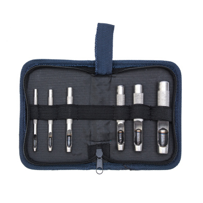 Набор пробойников для кожи 2 3 4 5 6 8 9 10 13 мм, 9 шт, чехол Сибртех по ценам производителя в Воронеже с доставкой по всей России