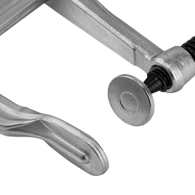 Струбцина F-образная, 80x300мм, кованая Denzel по ценам производителя в Воронеже с доставкой по всей России