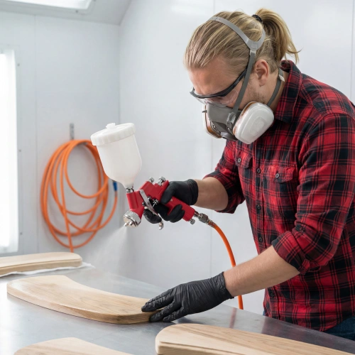 Краскораспылитель HP пневмат. с верхним бачком V= 0,6 л, сопло диаметром 1.7 мм Matrix по ценам производителя в Воронеже с доставкой по всей России