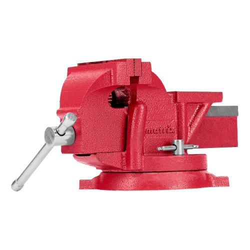 Тиски слесарные, 100 мм, поворотные, с наковальней Matrix по ценам производителя в Воронеже с доставкой по всей России