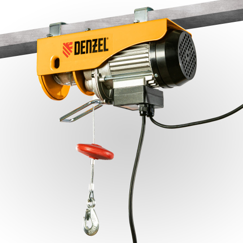 Тельфер электрический TF-250, 0.25 т, 540 Вт, высота 12 м, 10 м/мин Denzel по ценам производителя в Воронеже с доставкой по всей России