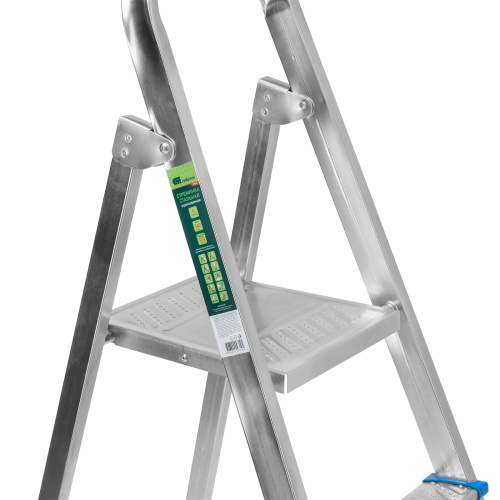 Стремянка, 5 ступеней, стальная, оцинкованная Сибртех по ценам производителя в Воронеже с доставкой по всей России