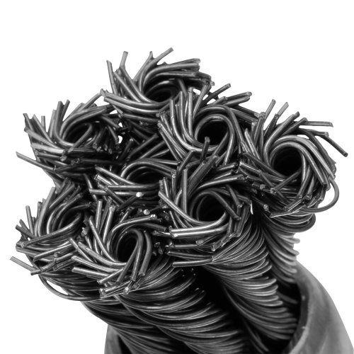 Щетка для дрели, 25 мм, "чашка" со шпилькой, крученая металлическая проволока Matrix по ценам производителя в Воронеже с доставкой по всей России