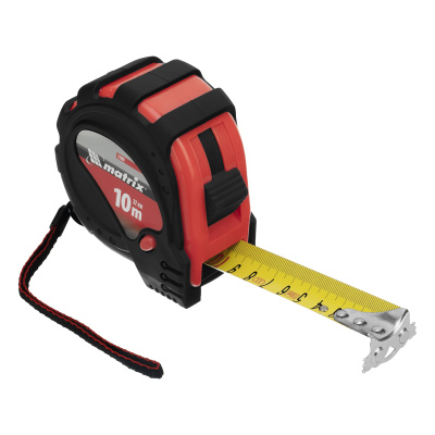 Рулетка Status Magnet 3 fixations,10 м х 32 мм,обрезиненный корпус,зацеп с магнитом Matrix по ценам производителя в Воронеже с доставкой по всей России