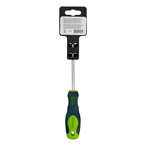 Отвертка, SL5 х 100 мм, CrV, двухкомпонентная рукоятка Сибртех по ценам производителя в Воронеже с доставкой по всей России