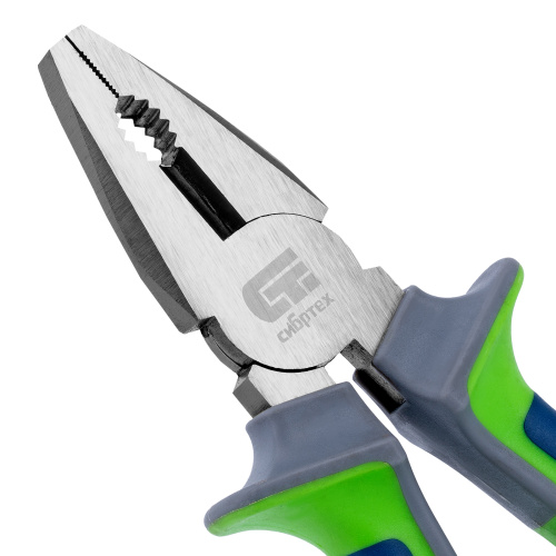 Плоскогубцы комбинированные, 200 мм, фосфатирование, трехкомпонентные рукоятки Сибртех по ценам производителя в Воронеже с доставкой по всей России