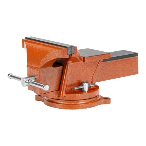 Тиски слесарные, 200 мм, поворотные, с наковальней Sparta по ценам производителя в Воронеже с доставкой по всей России