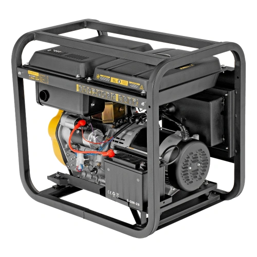 Генератор дизельный DES-55E, 5,5 кВт, 230 В, 11 л, электростартер Denzel по ценам производителя в Воронеже с доставкой по всей России