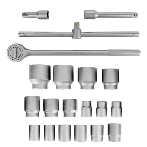 Набор торцевых головок 3/4", головки 19 х 50 мм, 20 предметов, в метал. боксе Matrix по ценам производителя в Воронеже с доставкой по всей России