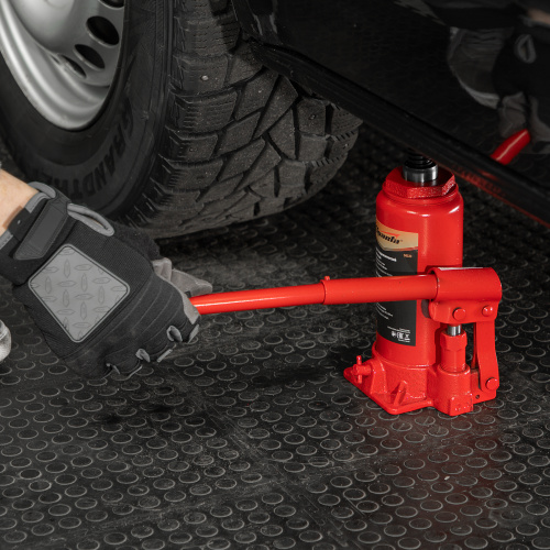 Домкрат гидравлический бутылочный, 5 т, h подъема 195-380 мм Sparta по ценам производителя в Воронеже с доставкой по всей России