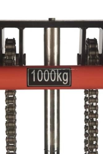 Штабелер гидравлический 1,0 т 2,0 м TOR CTY-EH с раздвижными вилами по ценам производителя в Воронеже с доставкой по всей России