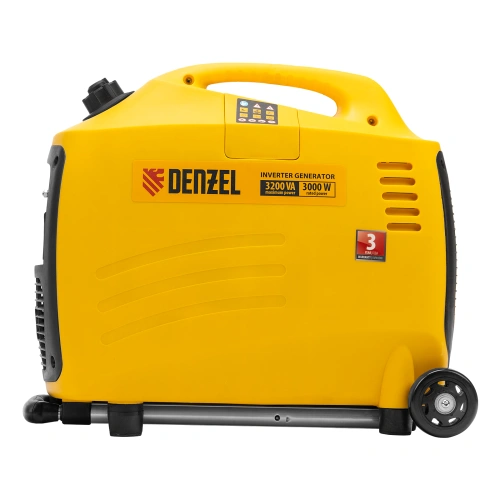 Генератор инверторный GT-3200iSE, 3.2 кВт, 230 В, бак 6 л, закрытый корпус, электростартер Denzel по ценам производителя в Воронеже с доставкой по всей России