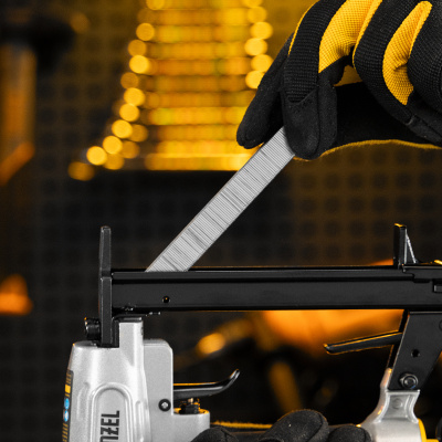 Скобы 21GA для пнев. степл., 14мм, шир. - 0,95мм, тол. - 0,6мм, шир. скобы - 12,8мм, 5000шт Denzel по ценам производителя в Воронеже с доставкой по всей России