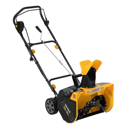 Электрическая снегоуборочная машина ESB-460-M, 1.8 кВт, металлический шнек, LED фара Denzel по ценам производителя в Воронеже с доставкой по всей России