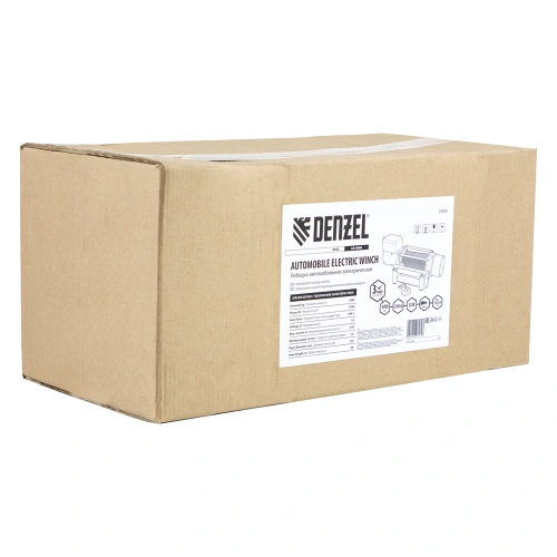 Лебедка автомобильная электрическая LB-4000, 4.5 т, 3.7 кВт, 12 В Denzel по ценам производителя в Воронеже с доставкой по всей России
