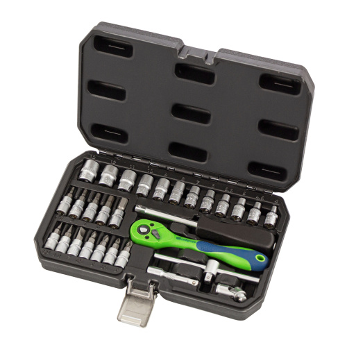 Набор инструментов 29 предметов, CrV, 1/4" Сибртех по ценам производителя в Воронеже с доставкой по всей России