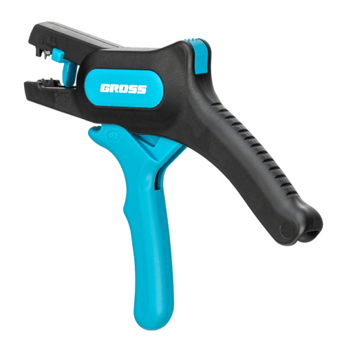 Щипцы для зачистки электропроводов 0.2-6 мм2 (10-24 AWG) лезвие: нержавеющая сталь Gross по ценам производителя в Воронеже с доставкой по всей России