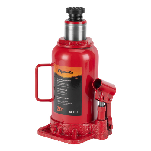 Домкрат гидравлический бутылочный, 20 т, h подъема 250-470 мм Sparta по ценам производителя в Воронеже с доставкой по всей России