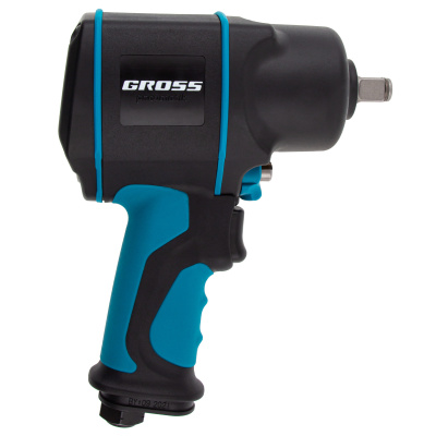Гайковерт пневматический ударный G1285, 1/2, Twin Hammer, 1220Нм, 6500 об/мин, композитный Gross по ценам производителя в Воронеже с доставкой по всей России