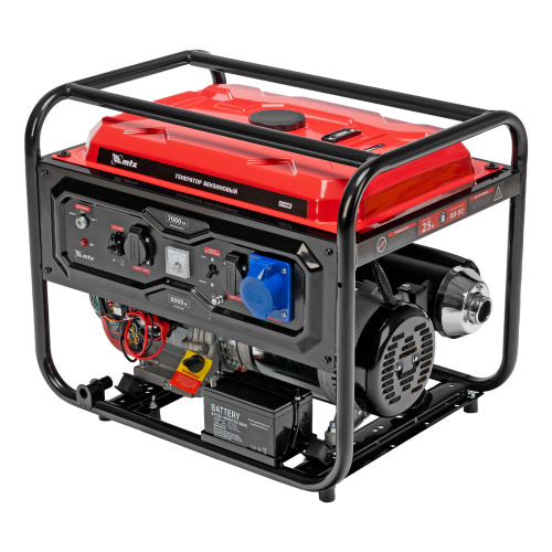 Генератор бензиновый RS-9000E, 7 кВт, 230В, электростартер MTX по ценам производителя в Воронеже с доставкой по всей России