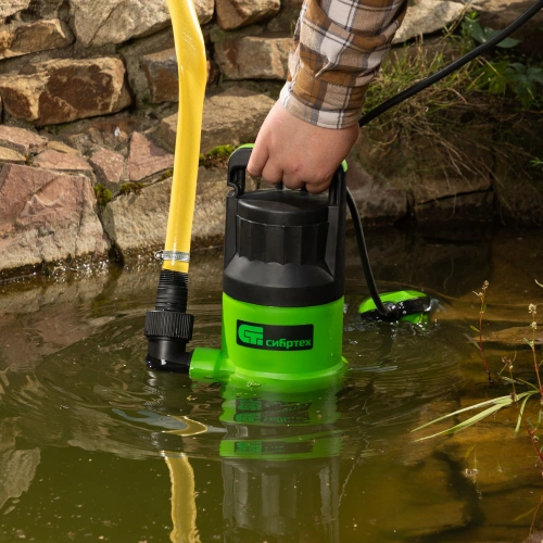 Дренажный насос для грязной воды СДН800-35, 800 Вт, напор 9 м, 13500 л/ч Сибртех по ценам производителя в Воронеже с доставкой по всей России