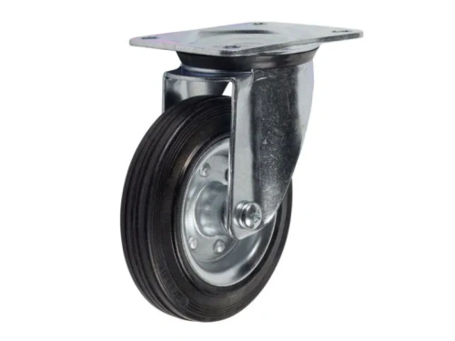 Колесо поворотное усиленное резина SRC 42 100 мм по ценам производителя в Воронеже с доставкой по всей России