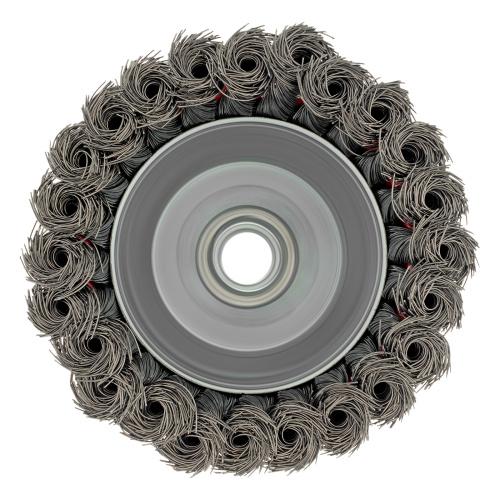 Щетка для УШМ, 100 мм, М14, "чашка", крученая проволока 0.35 мм Matrix по ценам производителя в Воронеже с доставкой по всей России