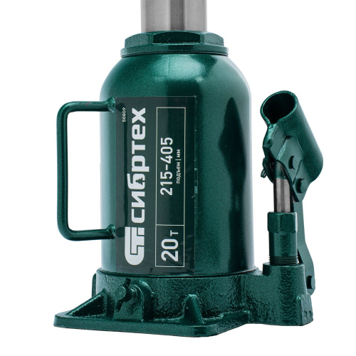 Домкрат гидравлический бутылочный, 20 т, 215-405 мм Сибртех по ценам производителя в Воронеже с доставкой по всей России