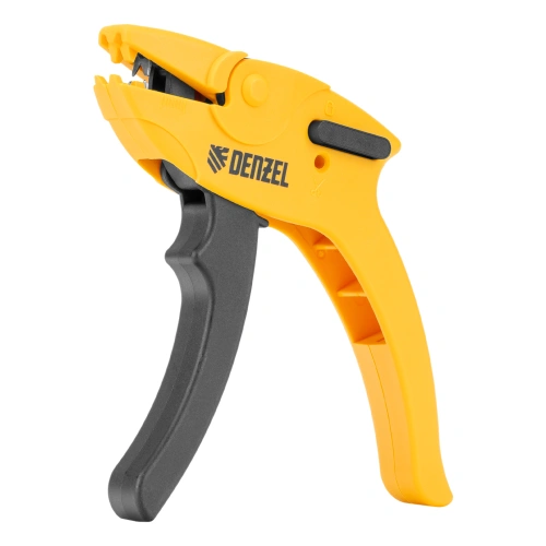 Щипцы для зачистки электропроводов, сечением 0,2-6 мм2, функция обрезания проводов Denzel по ценам производителя в Воронеже с доставкой по всей России