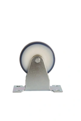 Колесо аппаратное неповоротное FCv 93 75 мм (синяя резина) по ценам производителя в Воронеже с доставкой по всей России