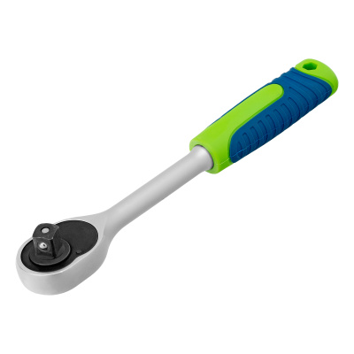 Ключ-трещотка 1/2", 45 зубьев, с быстрым сбросом, матовый хром Сибртех по ценам производителя в Воронеже с доставкой по всей России