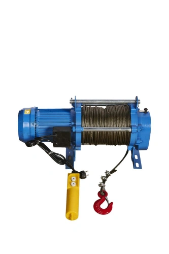 Лебедка электрическая  500 кг 100 м с канатом 220 В TOR KCD по ценам производителя в Воронеже с доставкой по всей России