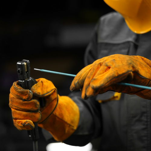 Электроды DER-3, диам. 2,5 мм, 1 кг., рутиловое покрытие Denzel по ценам производителя в Воронеже с доставкой по всей России