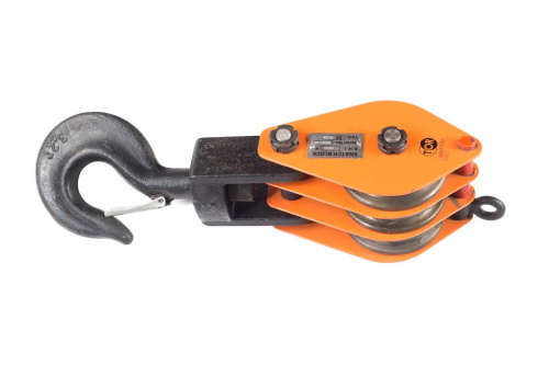 Блок монтажный трехрольный с крюком TOR 3,2 т по ценам производителя в Воронеже с доставкой по всей России