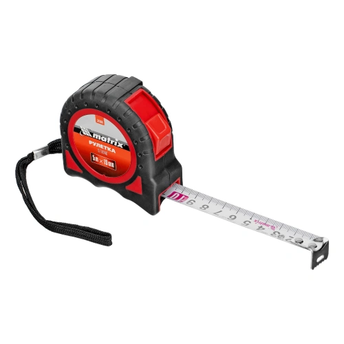 Рулетка Strong,5 м х 19 мм,обрезиненный корпус Matrix по ценам производителя в Воронеже с доставкой по всей России