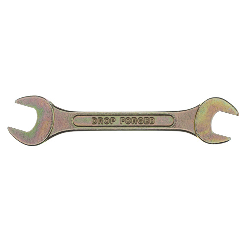 Ключ рожковый, 12 х 13 мм, желтый цинк Сибртех по ценам производителя в Воронеже с доставкой по всей России