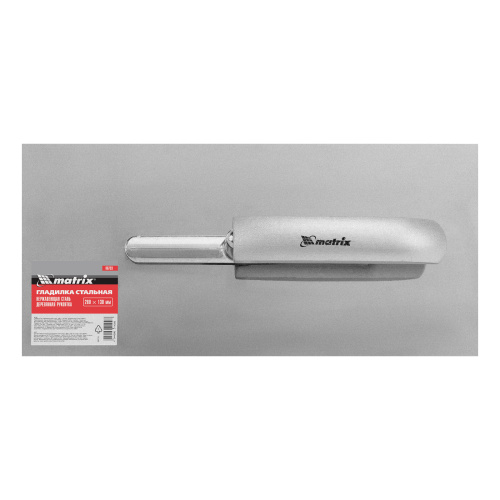 Гладилка из нержавеющей стали, 280 х 130 мм, деревянная ручка Matrix по ценам производителя в Воронеже с доставкой по всей России