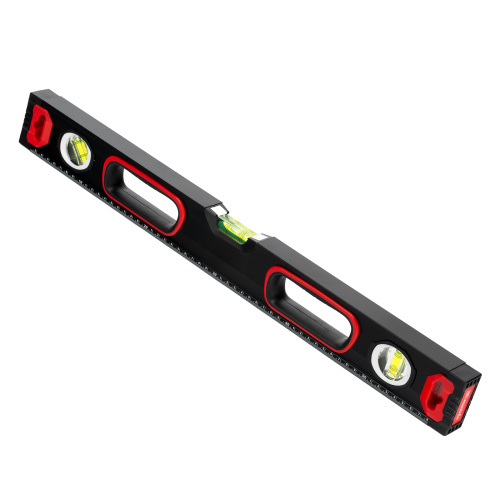 Уровень алюминиевый, усиленный, фрезерованный, 3 глазка, двухкомпонентные рукоятки, 600 мм Matrix по ценам производителя в Воронеже с доставкой по всей России