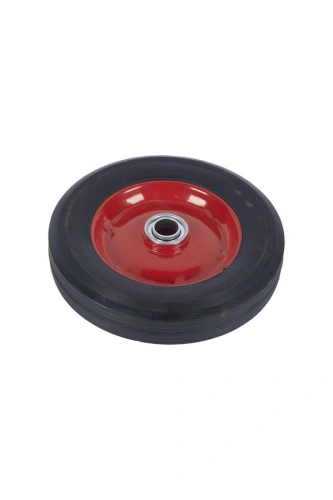 Колесо литое резиновое 200 мм SR1500 несимметричное (шариковый подшипник) купить в Москве с доставкой по всей России | ProtosMarket.ru
