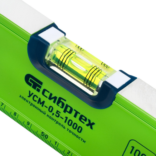 Уровень алюминиевый УСМ-0,5-1000, фрезерованный, 3 глазка, магнитный, рукоятки, 1000 мм Сибртех по ценам производителя в Воронеже с доставкой по всей России