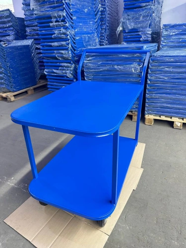 Тележка платформенная TOR ТП-2Я (600х900) 2х-ярусная (125мм) по ценам производителя в Воронеже с доставкой по всей России