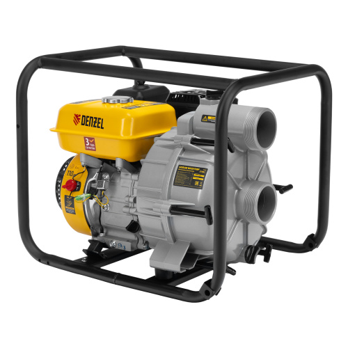 Мотопомпа бензиновая для грязной воды PX-80D7, 7 л.с., 3", 1300 л/мин, глуб 8 м,напор 30 м Denzel по ценам производителя в Воронеже с доставкой по всей России