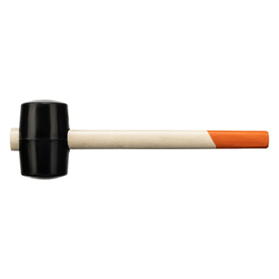 Киянка резиновая, 450 г, черная резина, деревянная рукоятка Sparta по ценам производителя в Воронеже с доставкой по всей России