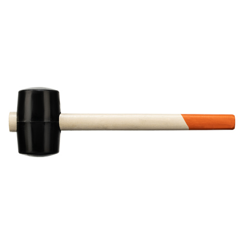 Киянка резиновая, 450 г, черная резина, деревянная рукоятка Sparta по ценам производителя в Воронеже с доставкой по всей России