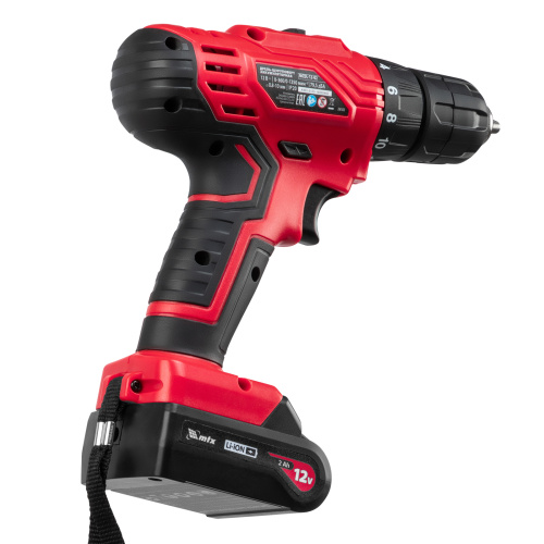 Дрель-шуруповерт аккумуляторная MCDL-12-02, Li-Ion, 12 В, 2 акк. MTX по ценам производителя в Воронеже с доставкой по всей России