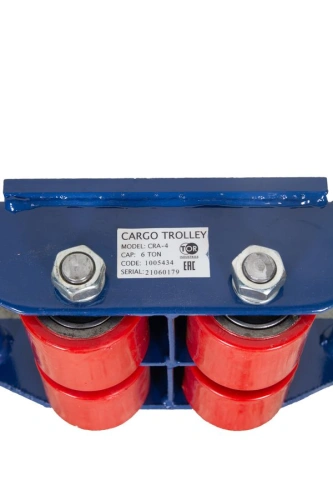 Роликовая платформа поворотная TOR CRA-4 г/п 6 т (без ручки) по ценам производителя в Воронеже с доставкой по всей России