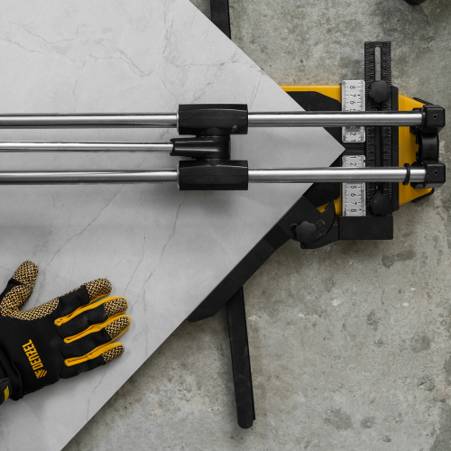 Плиткорез 1000х14мм, цельнометал. напр., каретка на подш., стальная станина, рукоятка-пенал Denzel по ценам производителя в Воронеже с доставкой по всей России